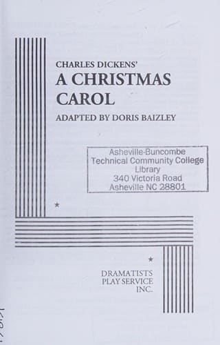 Cover of A Christmas Carol