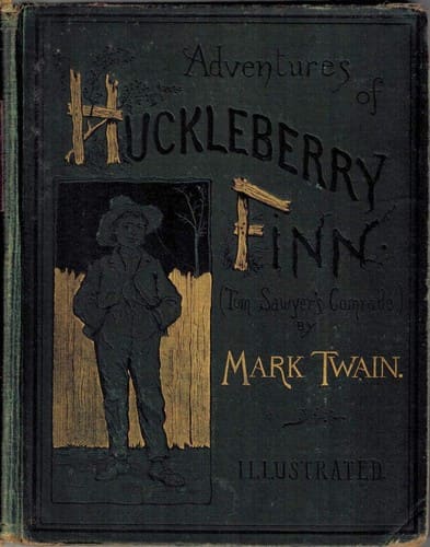Cover of Adventures of Huckleberry Finn