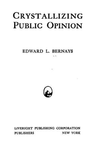 Cover of Crystallizing Public Opinion