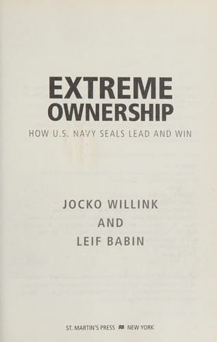 Cover of Extreme Ownership