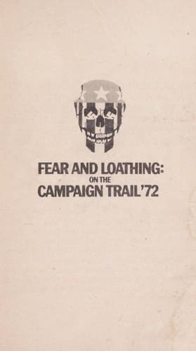 Cover of Fear and Loathing on the Campaign Trail '72