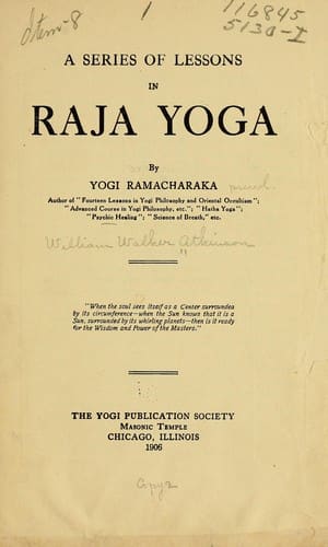 Cover of Raja Yoga
