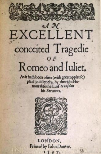 Cover of Romeo and Juliet