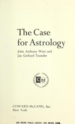 Cover of The Case for Astrology