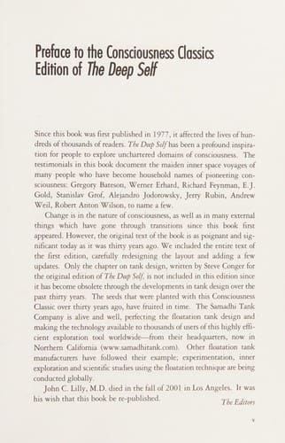 Cover of The Deep Self