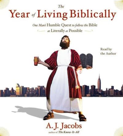 Cover of The Year of Living Biblically