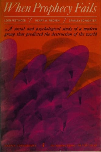 Cover of When Prophecy Fails